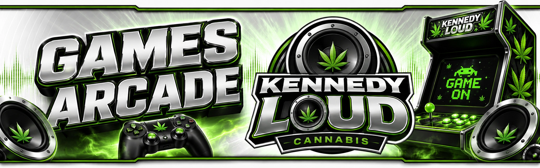Kennedy Loud Cannabis Games Arcade — Play Flappy Bud, Snake Munchies, Brick Breaker 420