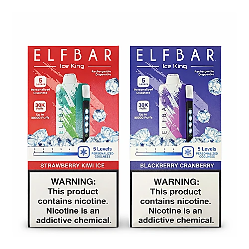 ELF BAR ICE KING – 5% | 30K PUFFS | MANY FLAVORS
