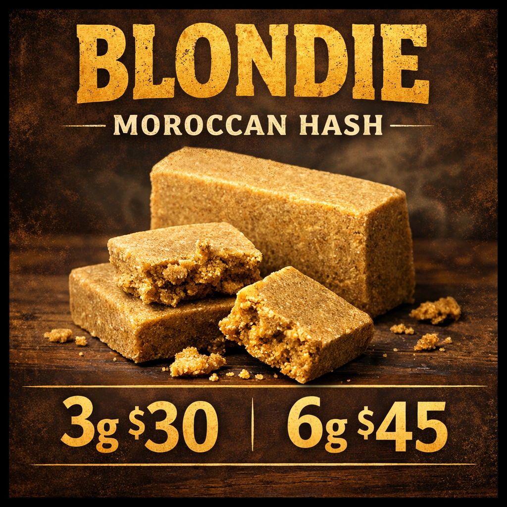 BLONDIE MOROCON HASH